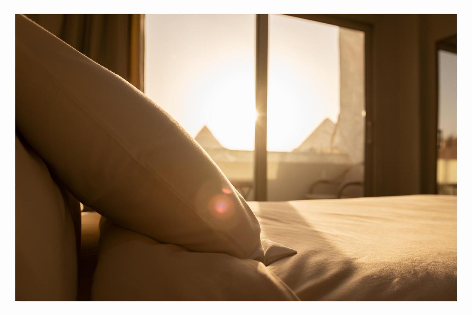 Hassan Pyramids Hotel Kafrat al Jabal Exterior photo