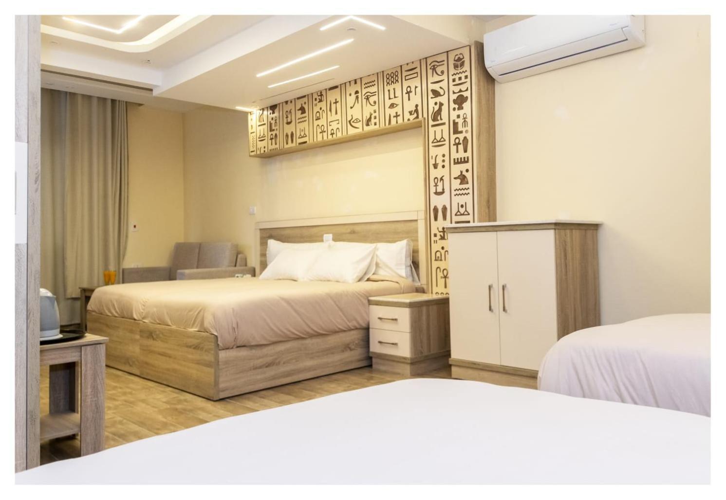 Hassan Pyramids Hotel Kafrat al Jabal Exterior photo